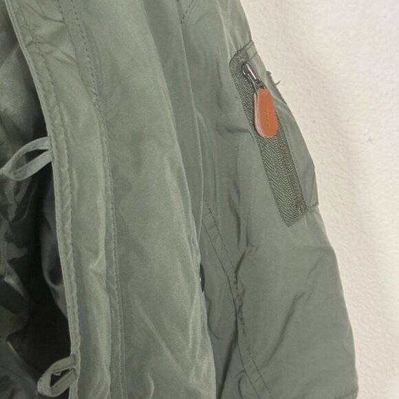 Gap Military Green Boys Faux Fur Hooded Jacket 18-24 months - Picture 7 of 7